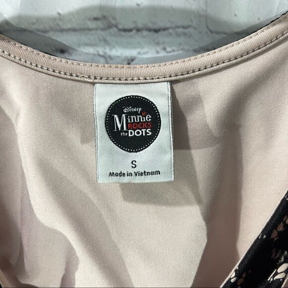 DISNEY MINNIE ROCKS THE DOTS LACE DOT DRESS SZ S - Picture 5 of 7